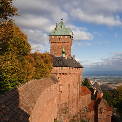 Das Schloss von Hoch-Königsburg